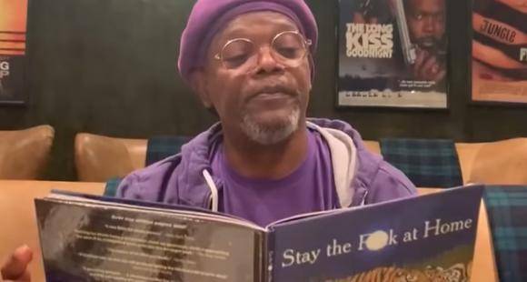 Samuel L.Jackson - Marvel star Samuel L Jackson reads out epic Stay The F*** At Home children’s book to encourage self isolation - pinkvilla.com