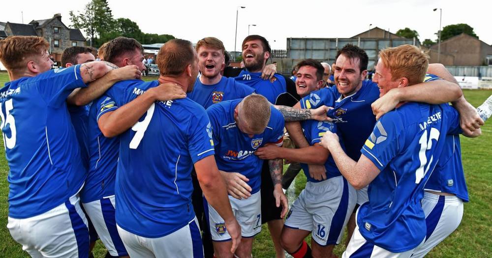 Ayrshire football: Never-before-seen photos of promotion party joy - dailyrecord.co.uk