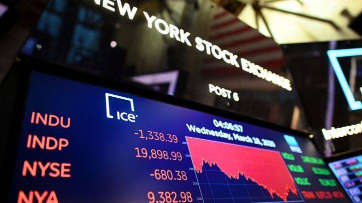 Stocks fight for direction after record jobless claims - fox29.com - New York