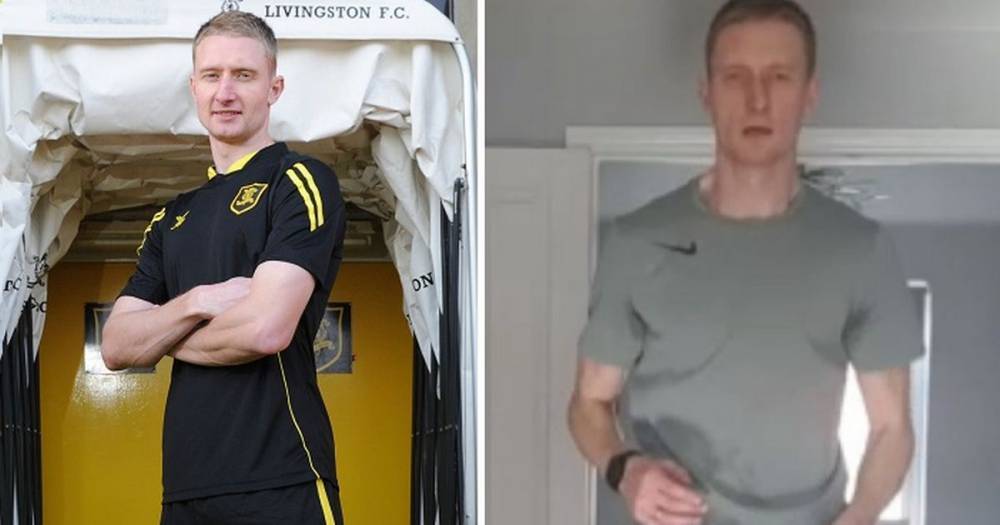Livingston's Chris Erskine providing chance to boost your fitness with online academy - dailyrecord.co.uk