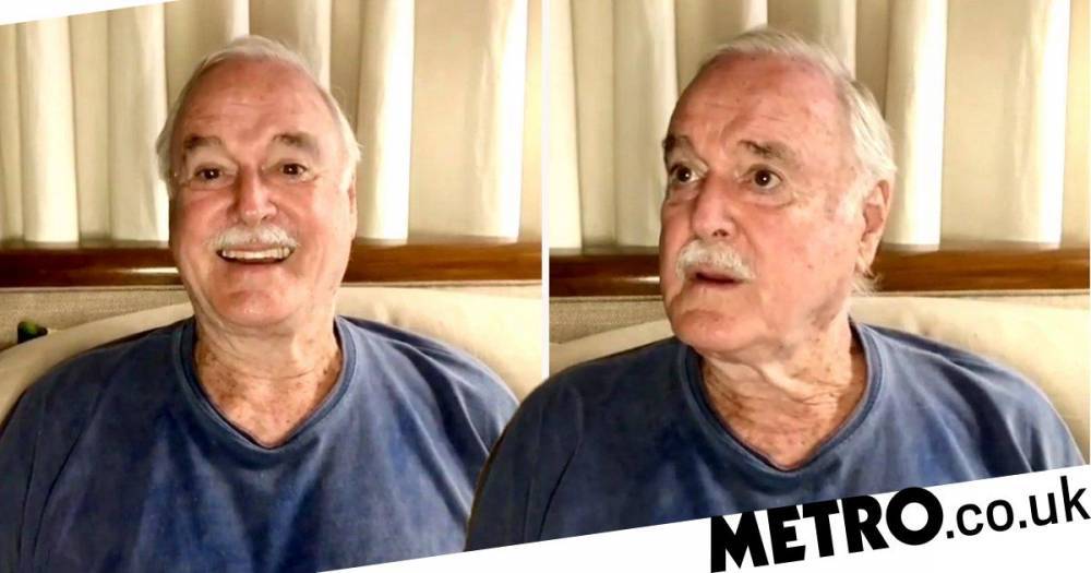 John Cleese - John Cleese, 80, joins Instagram to quell his ‘quarantine boredom’ and kicks things off with brilliant video - metro.co.uk