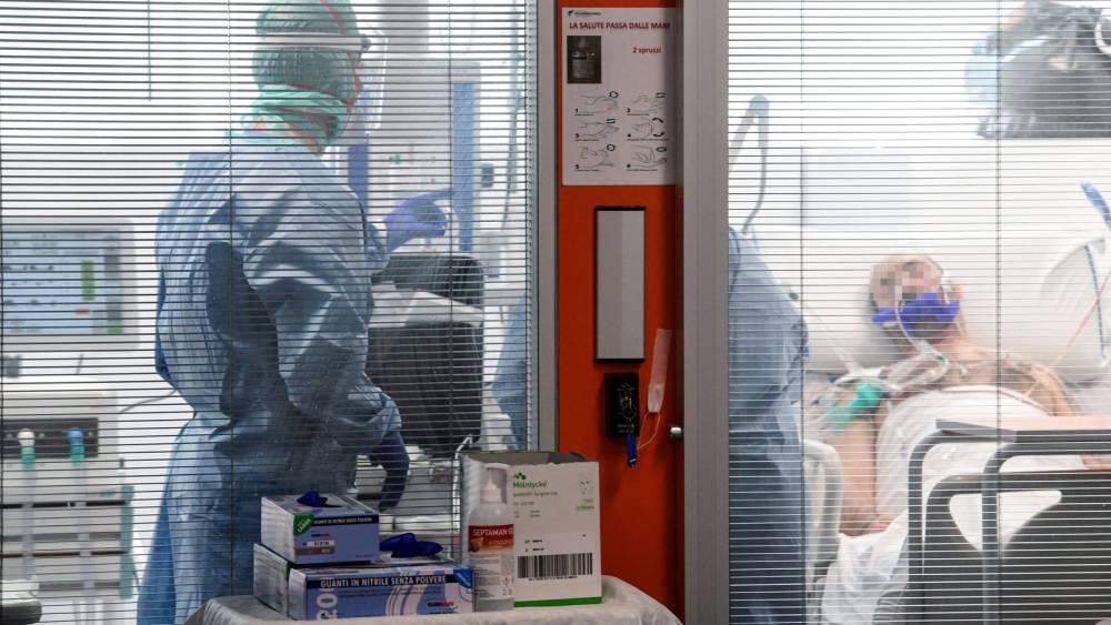 Italy's coronavirus deaths up slightly amid hopes of a plateau - rte.ie - Italy