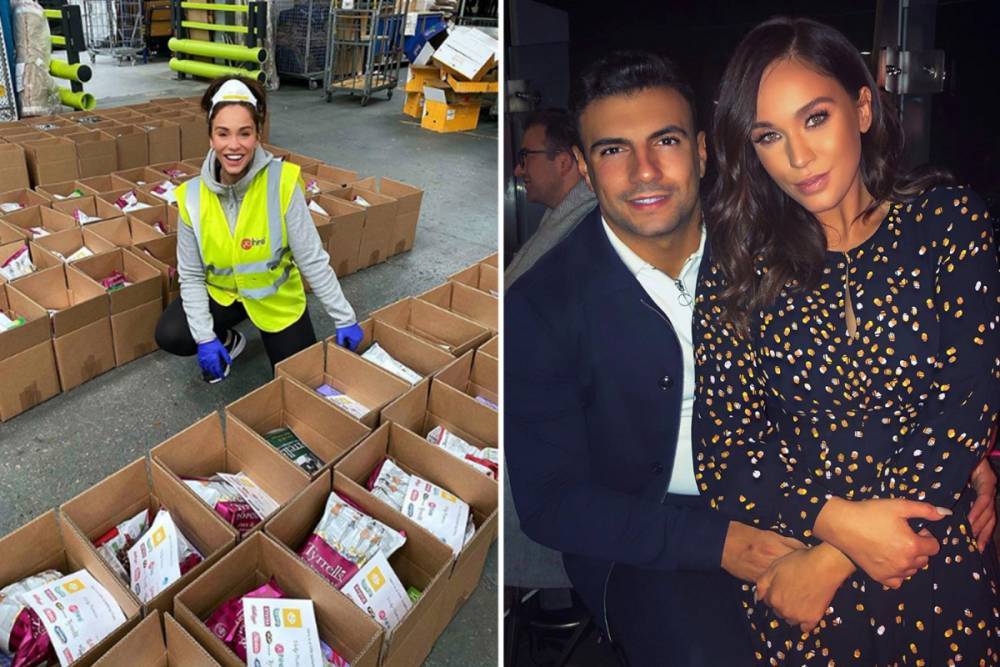Vicky Pattison - Ercan Ramadan - Vicky Pattison helps box up 600 care parcels for elderly amid coronavirus pandemic and calls on fans for help - thesun.co.uk - Britain