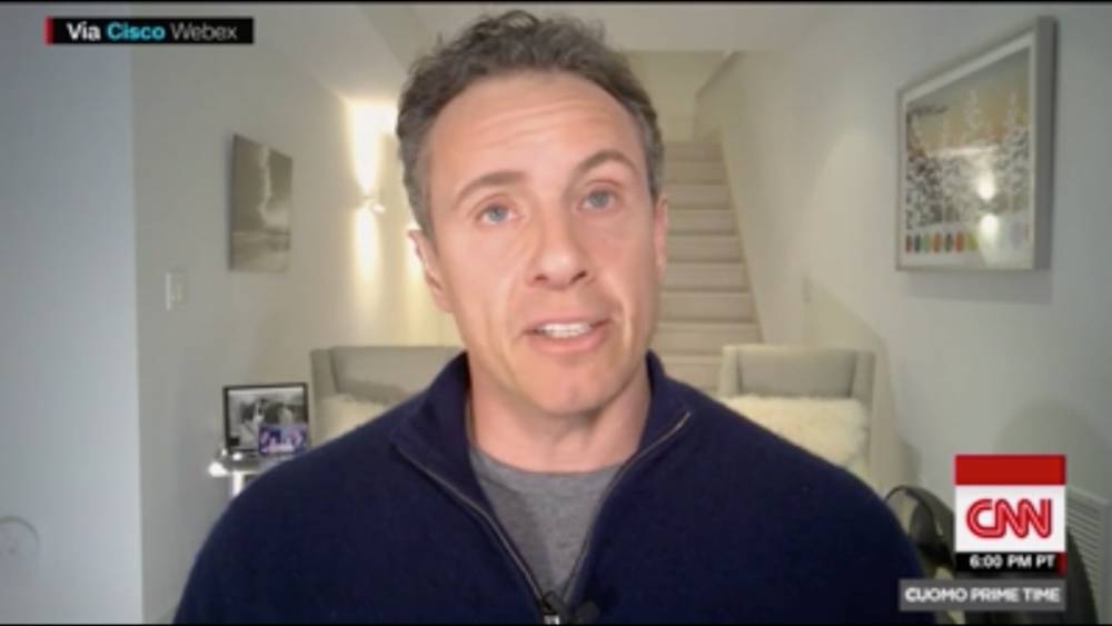 Chris Cuomo - Mario Cuomo - Chris Cuomo Says He Chipped a Tooth, Experienced Hallucinations From COVID-19 - hollywoodreporter.com - New York