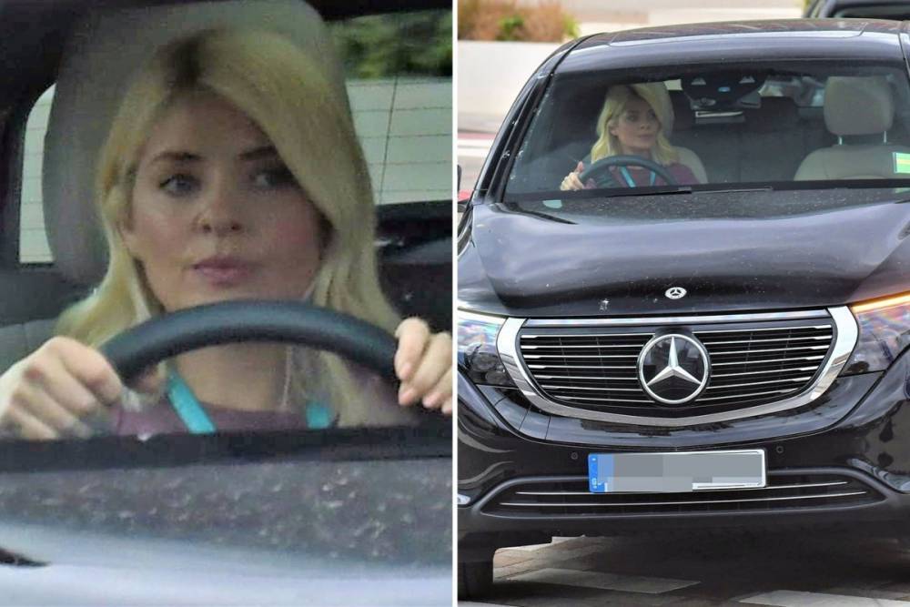 Holly Willoughby - Phillip Schofield - Dan Baldwin - Holly Willoughby drives home to husband and kids after missing Easter holidays to host This Morning - thesun.co.uk