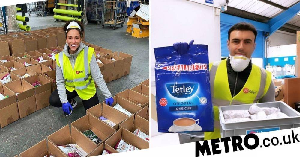 Vicky Pattison - Vicky Pattison and boyfriend Ercan help send 600 care packages to elderly amid coronavirus crisis - metro.co.uk