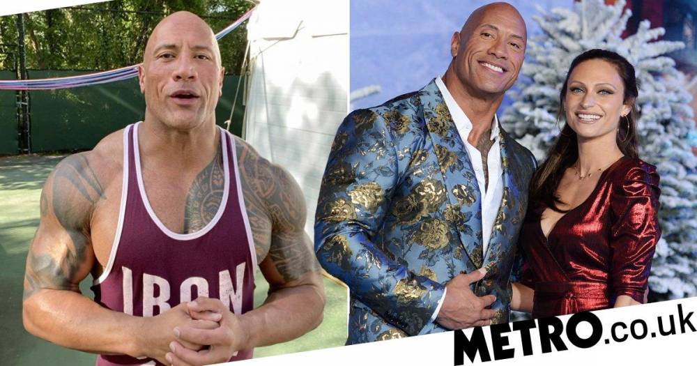 Dwayne Johnson - Dwayne Johnson says being ‘caring and empathetic’ is how he gets through lockdown with wife - metro.co.uk