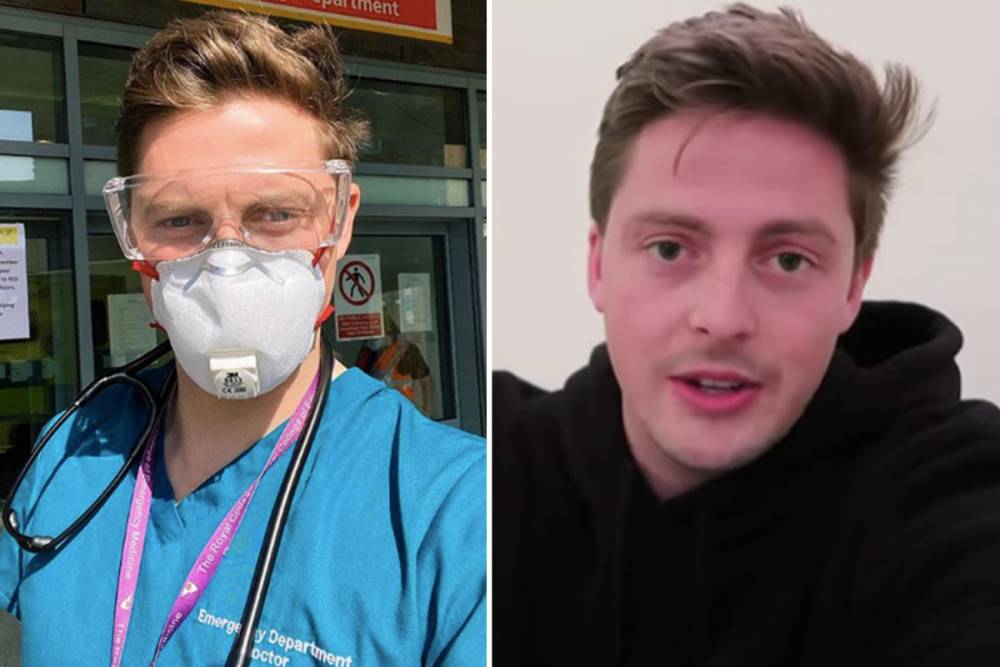 Alex George - Love Island’s Dr Alex admits it’s been hard to cope working on the frontline of the coronavirus pandemic - thesun.co.uk