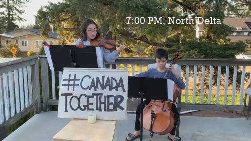 Vancouver Symphony students play music to honour health-care workers during COVID-19 lockdowns - globalnews.ca