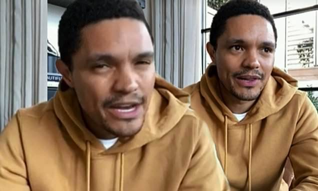 Trevor Noah - Trevor Noah says the quarantine will have forever changed him when he gives himself a haircut - dailymail.co.uk