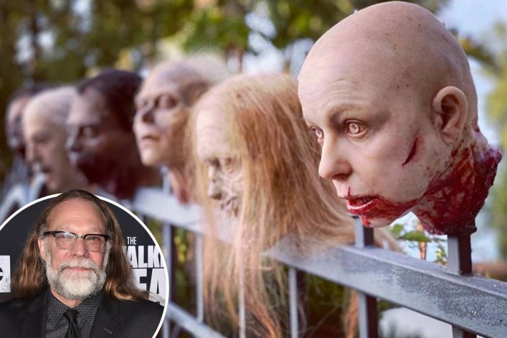Greg Nicotero - The Walking Dead producer mounts Alpha’s decapitated head on house’s front gates ‘to scare off coronavirus’ - thesun.co.uk