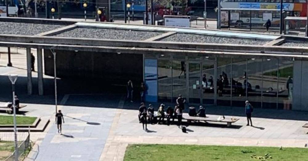 People are STILL gathering to drink in Piccadilly Gardens, screaming and fighting and making Manchester city centre a misery - manchestereveningnews.co.uk - city Manchester