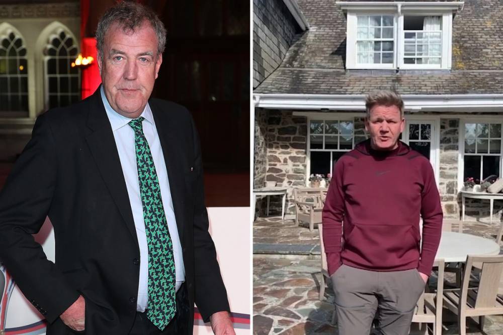 Jeremy Clarkson - Gordon Ramsay - Gordon Ramsay’s neighbours in Cornwall are ‘jealous’ says Jeremy Clarkson after chef quit London for holiday home - thesun.co.uk