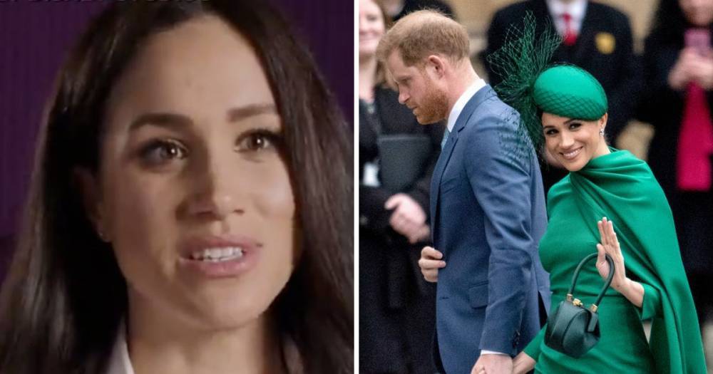 Meghan Markle - prince Harry - Meghan Markle urges people to ‘take care of each other’ in first TV appearance since leaving royal life - ok.co.uk