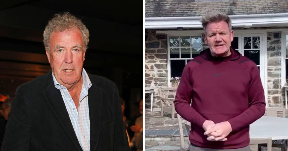 Jeremy Clarkson - Gordon Ramsay - Jeremy Clarkson defends Gordon Ramsay isolating in Cornwall holiday home and says his neighbours are ‘jealous’ - ok.co.uk