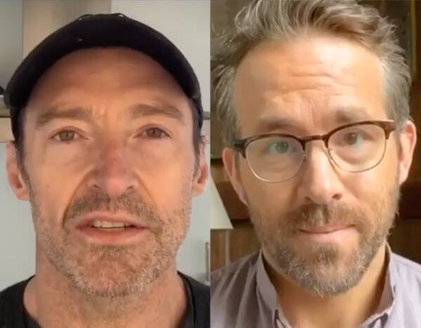 Ryan Reynolds - Hugh Jackman - Ryan Reynolds and Hugh Jackman Agree to Temporarily End Feud for a Great Cause - eonline.com