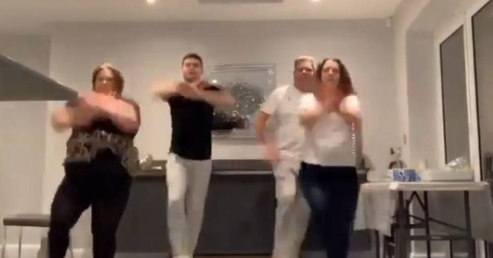 Gogglebox family make comeback dance video after they all contracted COVID-19 and dad was fighting for life - manchestereveningnews.co.uk