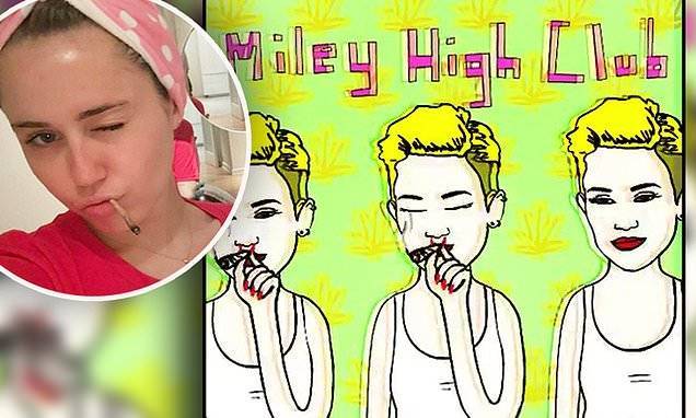 Miley Cyrus reveals she won't be smoking marijuana to celebrate 4/20 - dailymail.co.uk