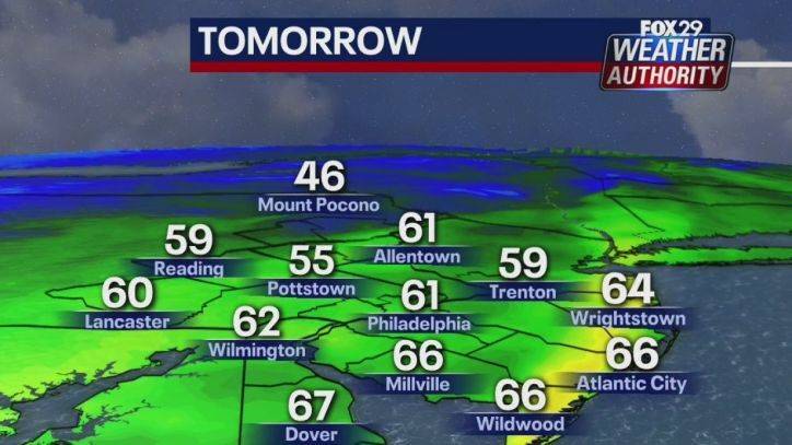 Kathy Orr - Weather Authority: Scattered, severe PM storms Tuesday - fox29.com