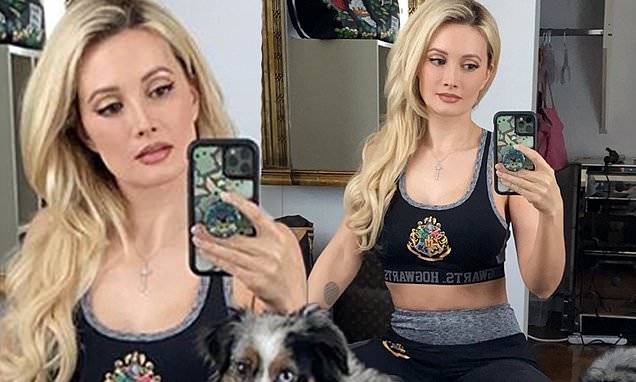Holly Madison reveals COVID-19 has fueled her anxiety - dailymail.co.uk