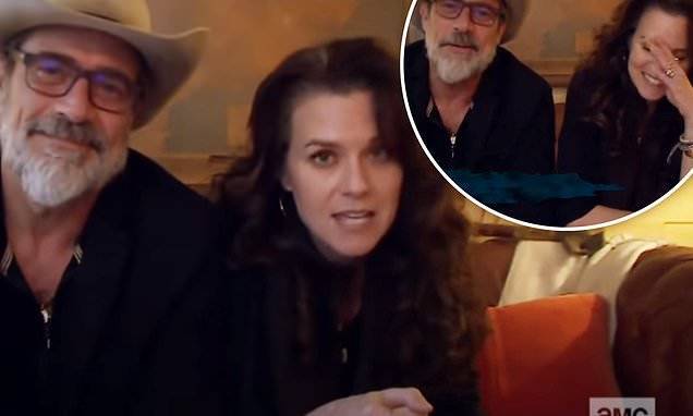 Hilarie Burton - Jeffrey Dean Morgan and Hilarie Burton charm on first episode of Friday Night In With the Morgans - dailymail.co.uk - New York