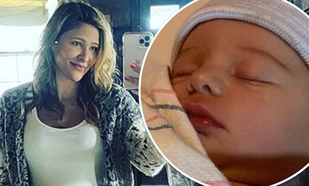 Hallmark star Jill Wagner welcomes baby daughter Army Gray - dailymail.co.uk