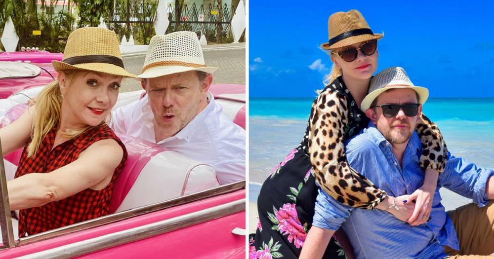 Dan Spencer - Liam Fox - Emmerdale star Liam Fox and wife Joanna Hudson share pictures from incredible Cuban honeymoon after fearing they would be stranded - ok.co.uk - Cuba