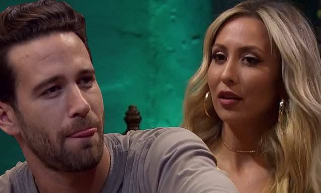 The Bachelor: Listen To Your Heart newcomer Natascha Bessez accuses Trevor Holmes of cheating on ex - dailymail.co.uk - state California - city Nashville