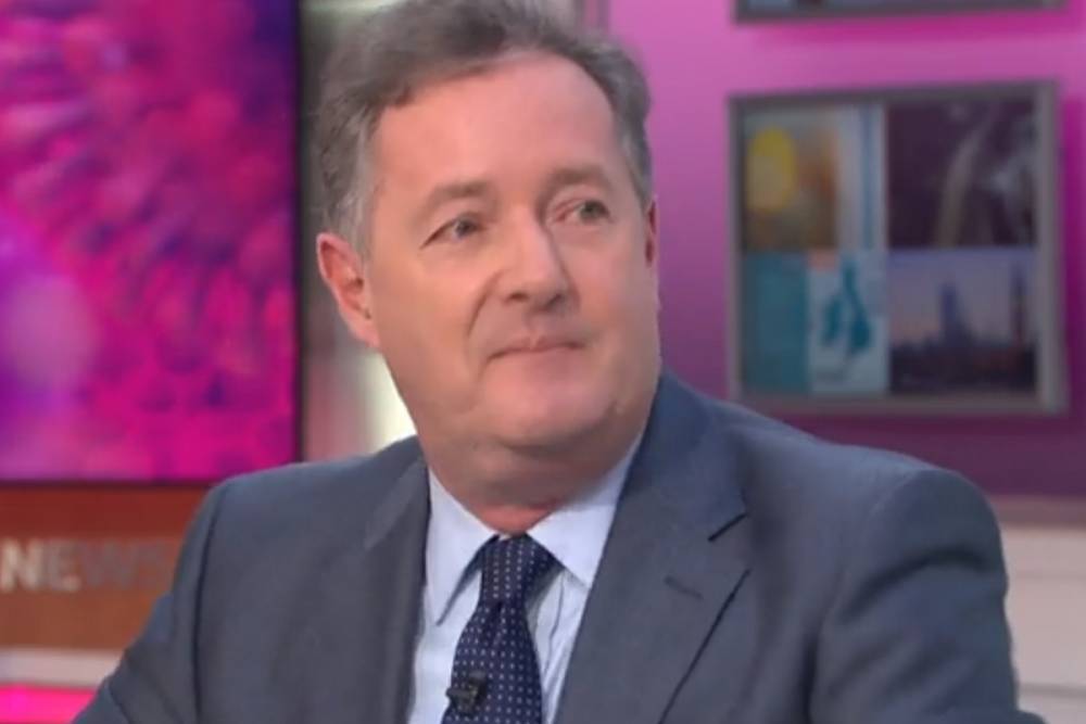Piers Morgan - Piers Morgan denies he’s ill and insists he’s sweating due to ‘make-up pressure’ after worrying fans with sore throat - thesun.co.uk - Britain