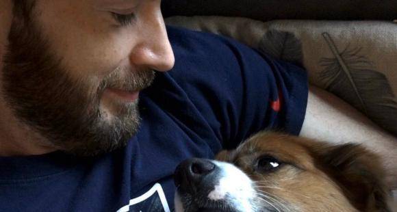 Chris Evans - PHOTOS: Chris Evans leaves fans' hearts melting with joy by documenting a funny moment with his pet dog Dodger - pinkvilla.com