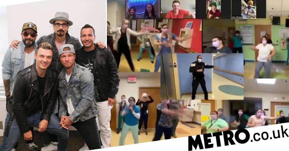 Howie Dorough - Nick Carter - Kevin Richardson - Brian Littrell - Backstreet Boys enjoy surprise performance of Everybody from hospital workers and it’s everything - metro.co.uk - Washington