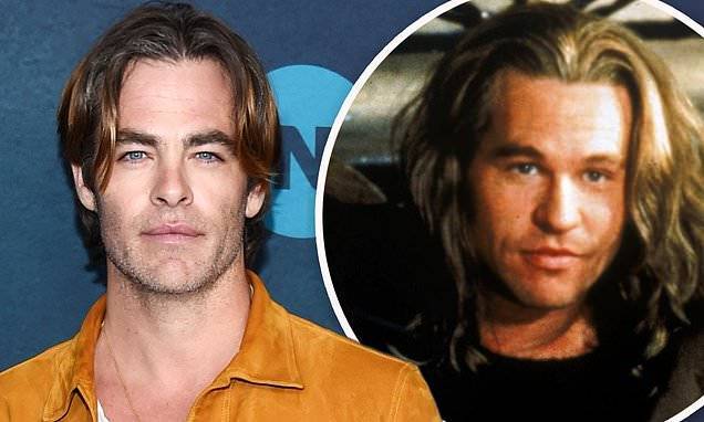 Chris Pine - William Shatner - Val Kilmer - James T.Kirk - Chris Pine tapped to star in The Saint remake... over two decades after Val Kilmer was in same role - dailymail.co.uk