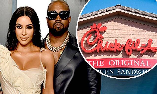 Matthew Barnett - Kanye West teams up with Chick-Fil-A to provide 300K meals to vulnerable people during the pandemic - dailymail.co.uk - Los Angeles - city Los Angeles