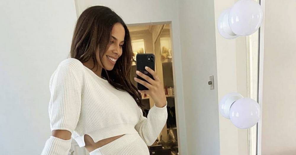 Rochelle Humes reveals she took a blood test at 13 weeks to find out gender of her baby - ok.co.uk
