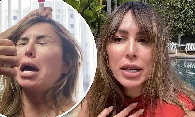 Kelly Dodd - Kelly Dodd apologizes after saying COVID-19 is 'God's way of thinning out the herd' - dailymail.co.uk - New York - county Orange