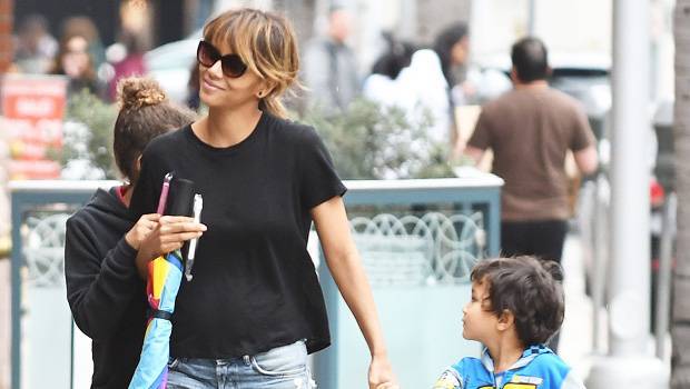 Halle Berry - Halle Berry Reveals How She Uses Her Son, 6, ‘As Workout Equipment’ While ‘Goofing Around’ At Home - hollywoodlife.com