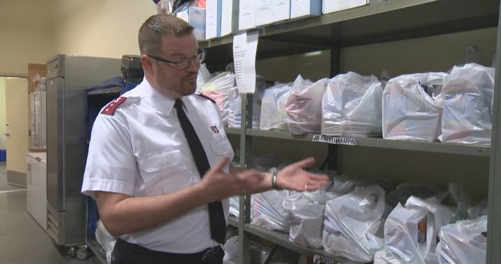 Coronavirus: Huge spike in number of people accessing services at Salvation Army in Okanagan - globalnews.ca