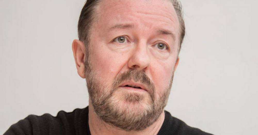 Ricky Gervais - Ricky Gervais in 'the f***ing Beckhams' shock amid Victoria furlough backlash - mirror.co.uk