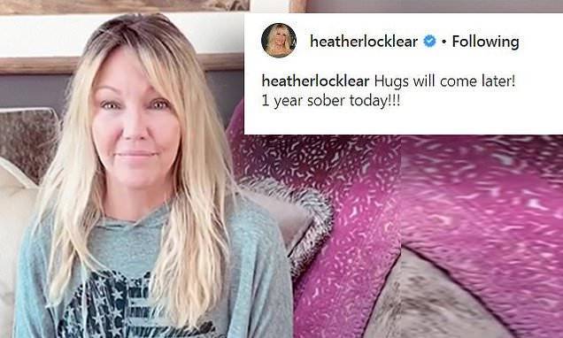 Heather Locklear - Heather Locklear is 'in great place' as she celebrates year of sobriety during coronavirus lockdown - dailymail.co.uk