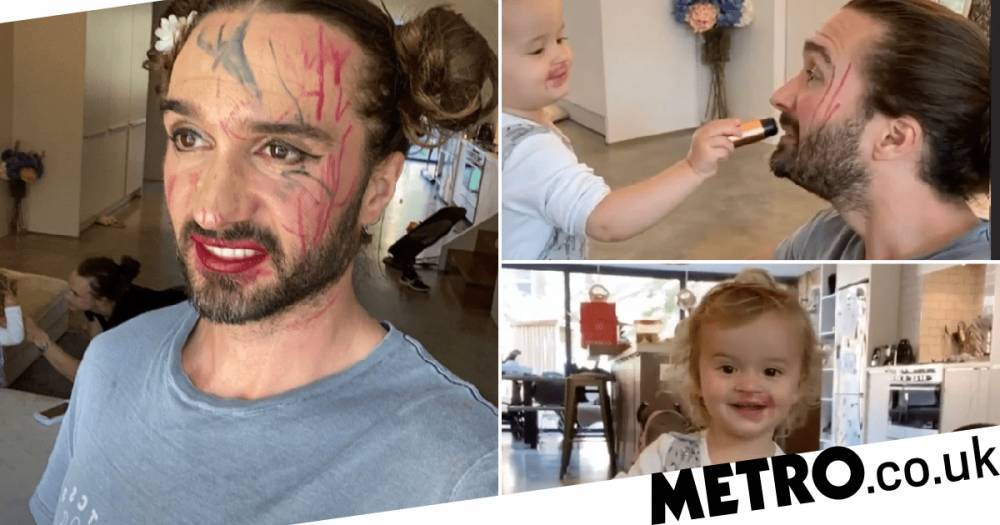 Joe Wicks’ daughter Indie gives him epic makeover as they wind down after PE class - metro.co.uk