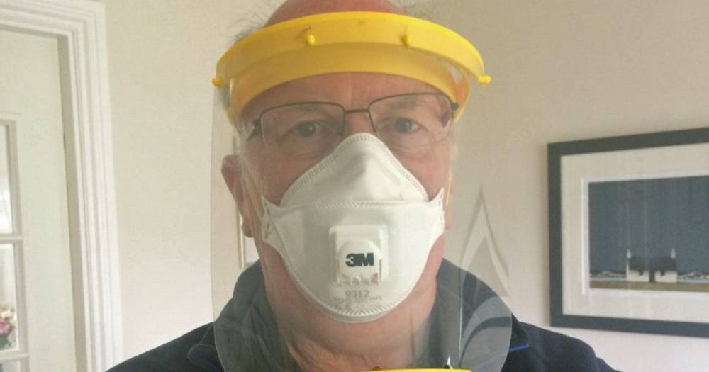 Balloch grandad uses his 3D printer to make face shields for NHS and care staff - dailyrecord.co.uk - Britain