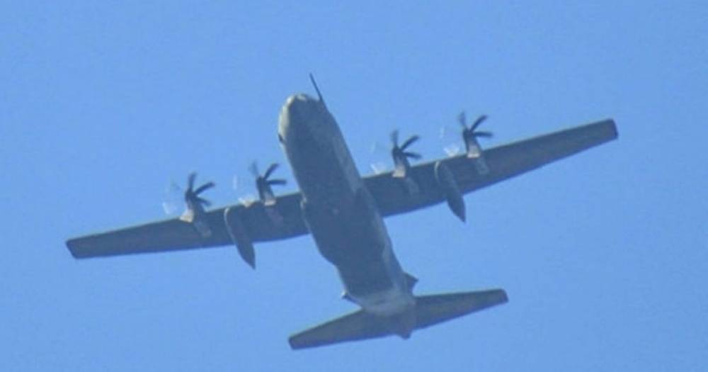 Military planes have been spotted flying over Greater Manchester again - manchestereveningnews.co.uk - city Manchester