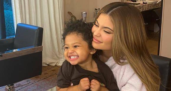 Kylie Jenner - Travis Scott - Stormi Webster - Kylie Jenner gushes about daughter Stormi Webster growing up; Shares cute videos of her playing by the pool - pinkvilla.com - city Palm Springs