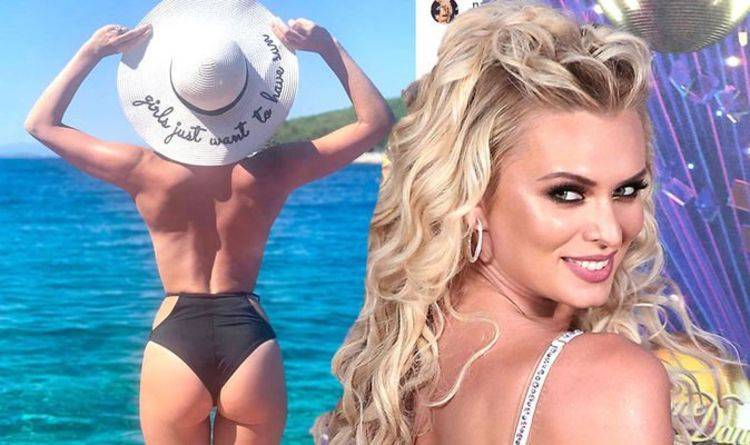 Strictly Come Dancing star causes a stir with topless snap as peachy rear steals spotlight - express.co.uk - Croatia