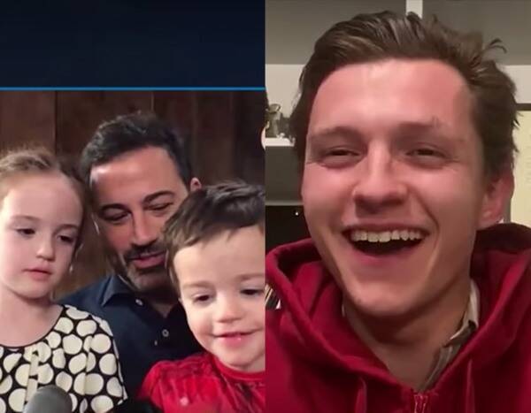 See Tom Holland Surprise Jimmy Kimmel’s Son Billy as Spider-Man on His Birthday - eonline.com - city London