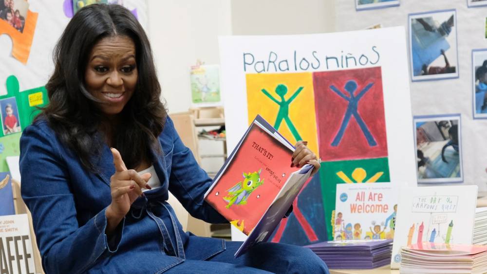 Michelle Obama - Michelle Obama Just Launched a Weekly Reading Series for Children - glamour.com - county White