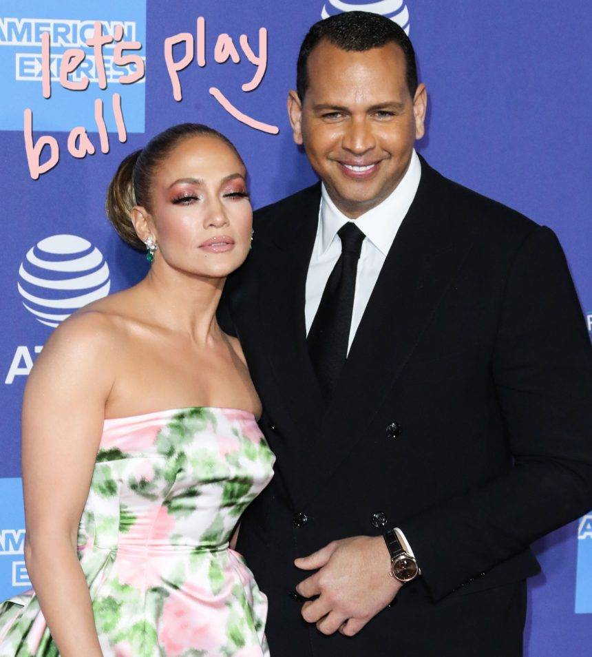 Jennifer Lopez - Alex Rodriguez - Jennifer Lopez & Alex Rodriguez Staying Positive After Postponing Wedding — By Purchasing The Mets!? - perezhilton.com