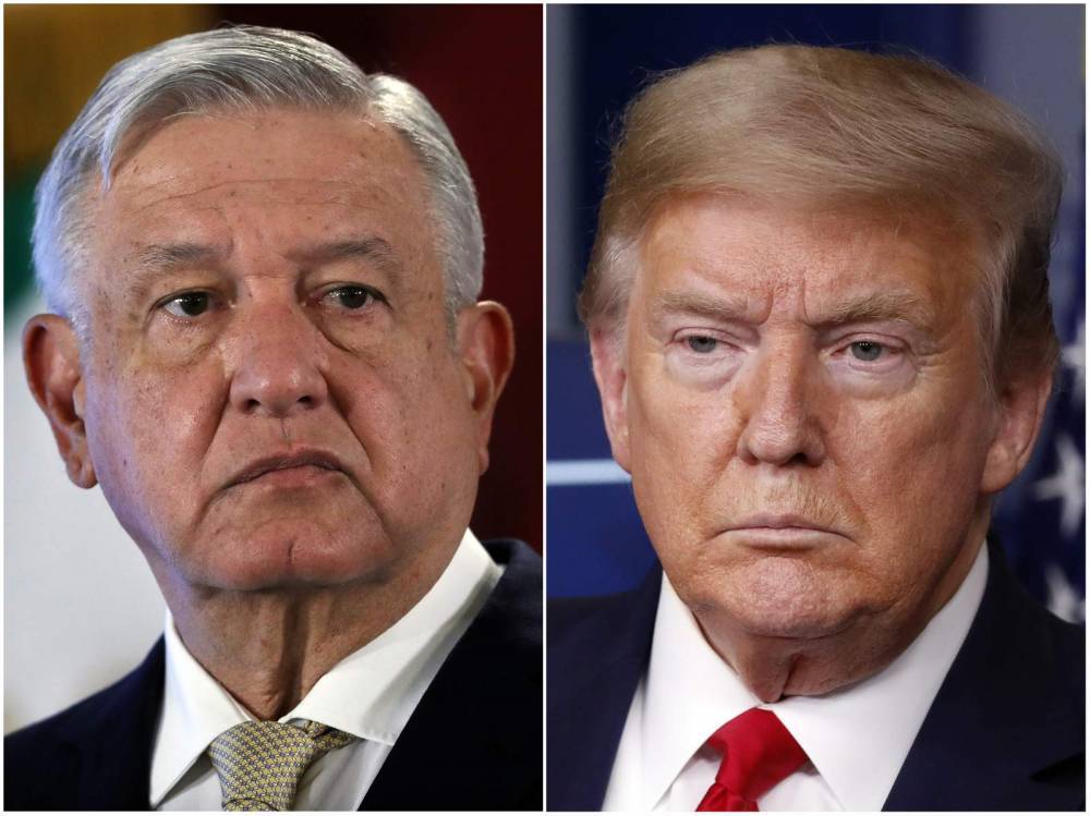 Donald Trump - Manuel López Obrador - U.S.Mexico - Pandemic warms relationship between Trump, Mexican president - clickorlando.com - Mexico - city Mexico