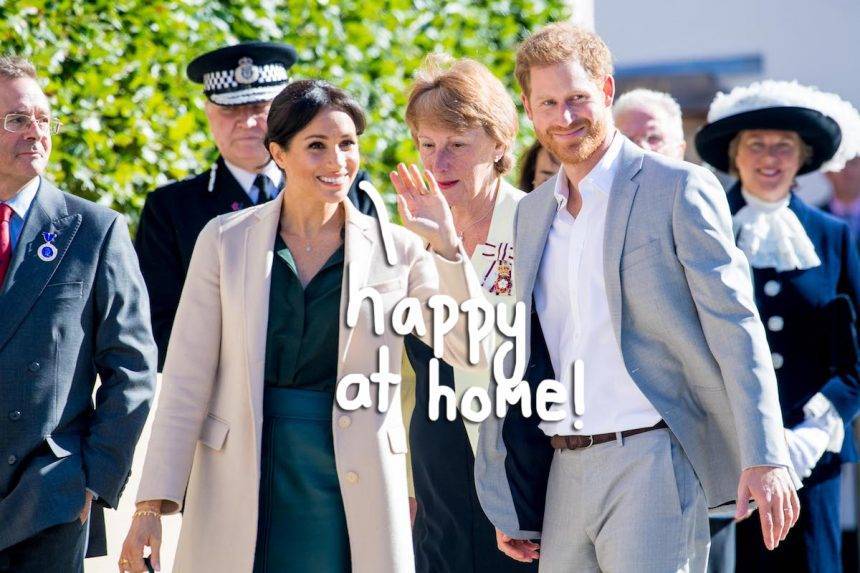 Meghan Markle - Harry Are - El Lay - Meghan Markle & Prince Harry Are Adjusting To LA Life & ‘Only Leave Their House For Charity Work’ - perezhilton.com - Los Angeles
