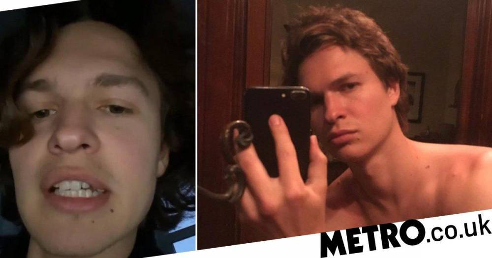 Ansel Elgort - Ansel Elgort broke Instagram guidelines with good cause thirst trap - metro.co.uk - state New York - city Brooklyn, state New York
